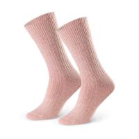 Dámské vlněné ponožky 72 starorůžové