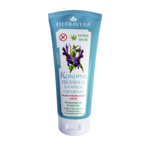 Konopné psí sádlo v tubě 200 ml 
