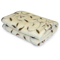 Vlněná deka Cashmere oboustranná Fascia hnědá