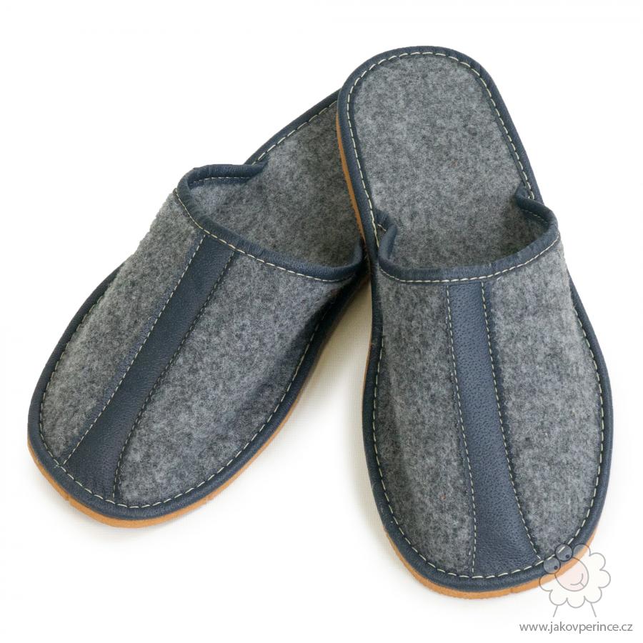 Pánské filcové pantofle elegant 41 Jako v peřince