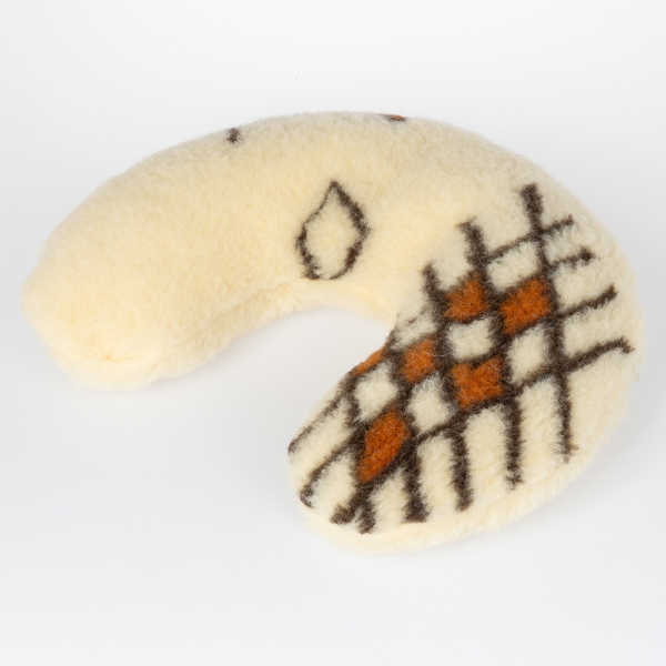 Pohankový polštář podkova merino Hit