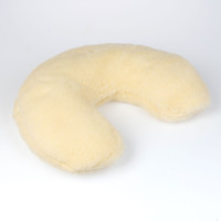 Pohankový polštář podkova merino přírodní