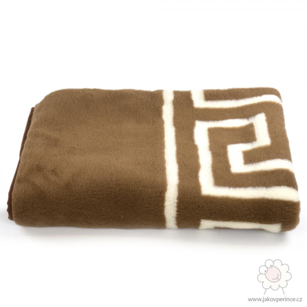 Vlněná deka Camel 20 Greco Superwash
